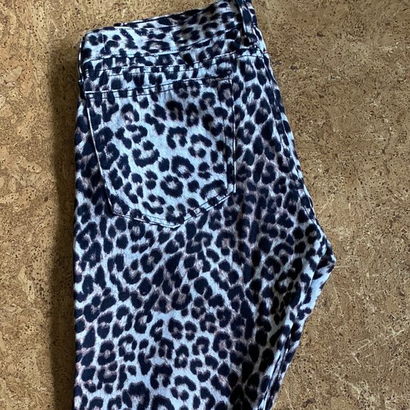 Rag & Bone leopard print boyfriend jeans - Picture 7 of 10